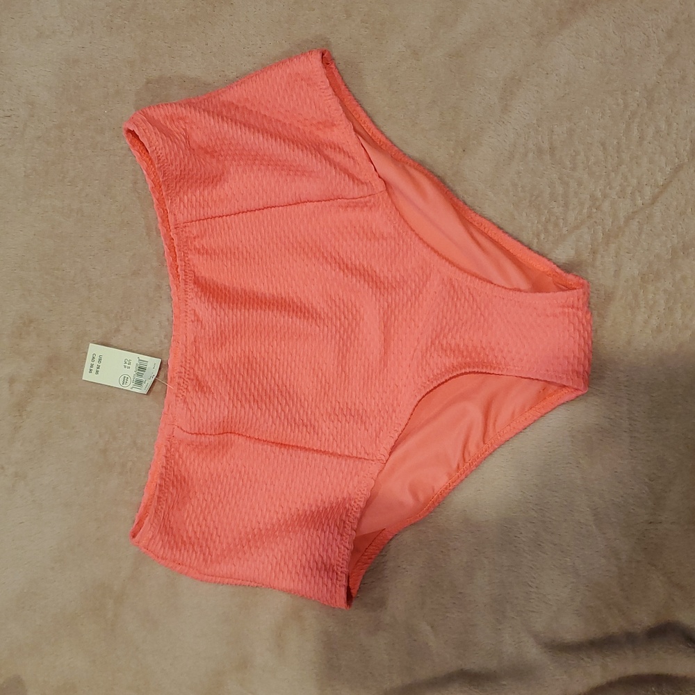 Aerie Vibrant Coral Bikini Bottoms